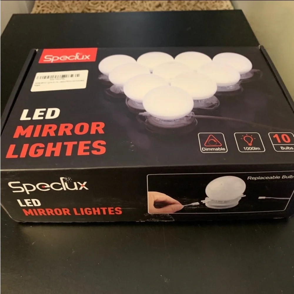 NEW! “Speclux” LED Vanity Mirror Lights Kit. * 10 Bulbs